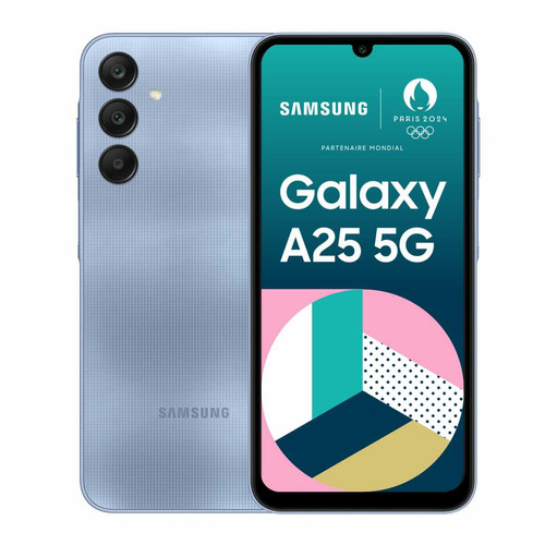 Samsung - Galaxy A25 - 5G - 6/128 Go - Bleu Samsung  - Samsung Galaxy