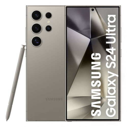 Samsung - Galaxy S24 Ultra - 5G - 12/256 Go - Gris Samsung  - Téléphonie