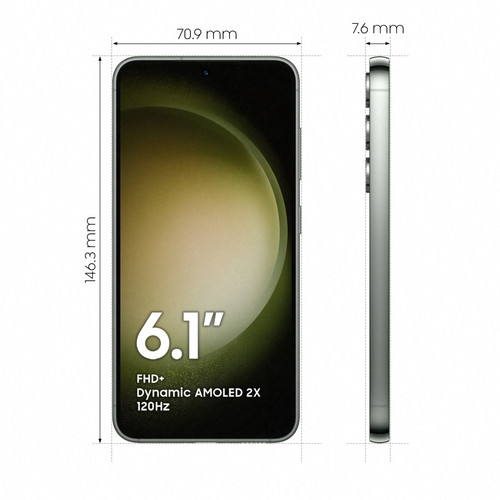 Samsung Galaxy S23 - 8/128 Go - Vert