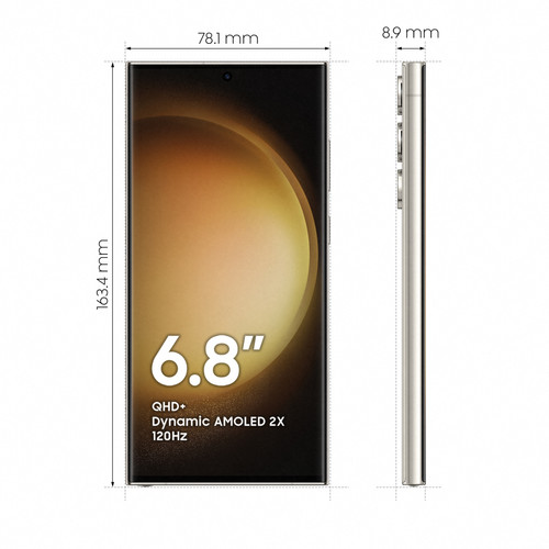 Samsung Galaxy S23 Ultra - 8/256 Go - Crème
