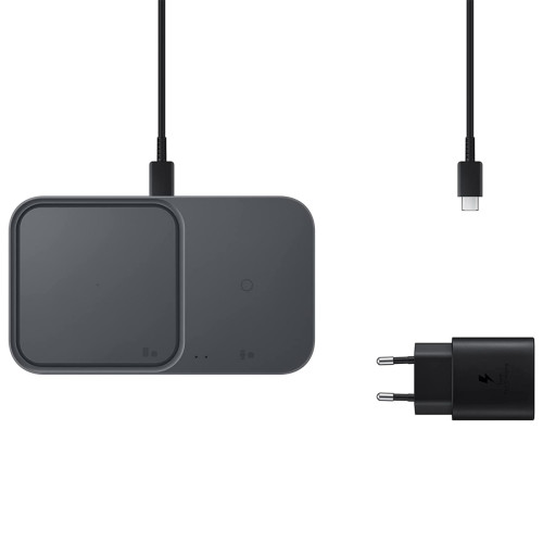 Samsung - Caricabatterie Samsung Wireless Charger Duo EP-P5400TBEGEU Nero Samsung  - Marchand Stortle