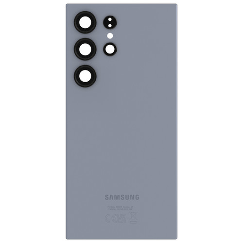Samsung - Samsung Vitre arrière Original pour Samsung Galaxy S24 Ultra Gris Lavande Samsung  - Accessoire Smartphone