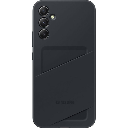 Samsung - Coque souple Ultra fine avec porte carte intégré pour Samsung Galaxy A34 5G Noir Samsung  - Autres accessoires smartphone Samsung