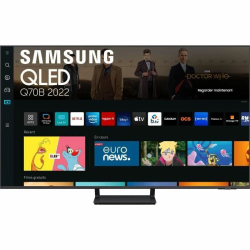 Samsung - SAMSUNG 55Q70B - TV QLED 4K UHD 55 (138 cm) - Quantum HDR - Smart TV - 4 X HDMI 2.1 Samsung  - Idées cadeaux pour Noël TV, Home Cinéma