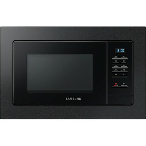 Samsung - Micro ondes Encastrable MS20A7013AB, 20 litres, 850 W, plateau 25.5 cm Samsung  - Four micro-ondes Pose-libre