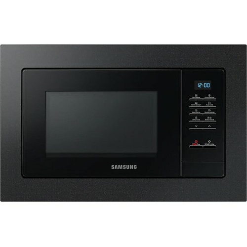Samsung - Micro ondes Encastrable MS20A7013AB, 20 litres, 850 W, plateau 25.5 cm Samsung  - Micro onde 25 litres