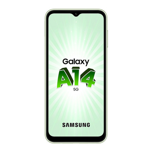 Samsung - Samsung A146P/DSN Galaxy A14 5G (Double Sim - 6.6'' - 64 Go, 4 Go RAM)  Vert Samsung - Smartphone 64 go