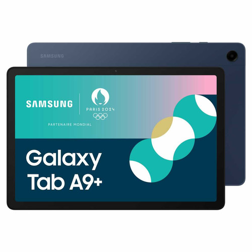 Samsung - Galaxy Tab A9+ - 4/64Go - WiFi - Bleu Navy Samsung  - Tablette tactile