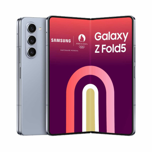 Samsung - Galaxy Z Fold5 - 12/512 Go - 5G - Bleu Samsung  - Soldes Maison connectée
