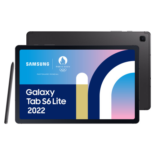 Samsung - Galaxy Tab S6 Lite - 64 Go - Wifi + 4G - Oxford Gray Samsung  - Samsung Galaxy Tab S