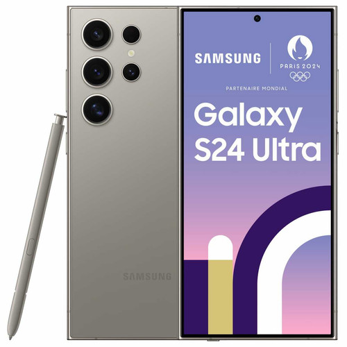 Samsung - Galaxy S24 Ultra - 5G - 12 Go/1 To - Gris Samsung  - Samsung Galaxy AI