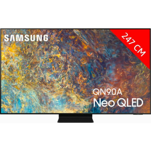 Samsung - TV QLED 4K 247 cm QE98QN90A Neo QLED Mini LED Samsung  - TV 66'' et plus Smart tv