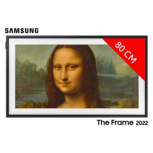 Samsung -TV QLED Full HD 80 cm QE32LS03B The Frame Samsung  - TV 32'' et moins Smart tv