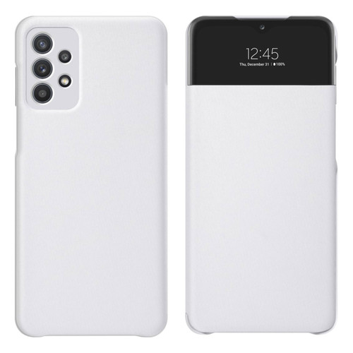 Coque, étui smartphone Samsung Étui Samsung Galaxy A32 Fenêtre Tactile S View Wallet Cover Original blanc