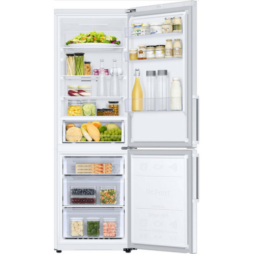 Samsung Réfrigérateur combiné 60cm 344l ventilé blanc - RL34T620EWW - SAMSUNG