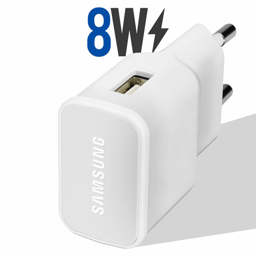 Samsung Chargeur secteur Samsung USB 8W avec Câble USB vers USB-C Blanc