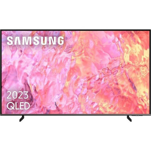 Samsung - TV intelligente Samsung TQ55Q64C Wi-Fi 55" 4K Ultra HD QLED Samsung  - TV 50'' à 55''
