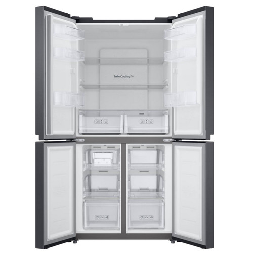 Réfrigérateur américain Réfrigérateur américain 83cm 488l nofrost noir mat - RF48A400EB4 - SAMSUNG