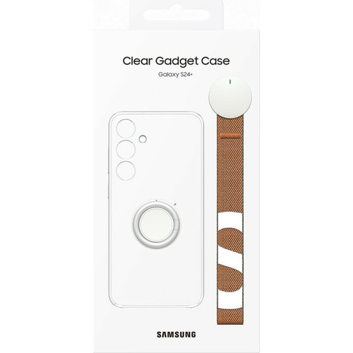 Samsung - Coque avec support amovible pour Samsung Galaxy S24+ Transparent Samsung  - Coque Galaxy S6 Coque, étui smartphone