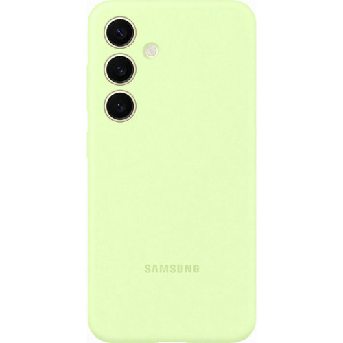 Samsung - Coque en silicone pour Samsung Galaxy S24 Vert Clair Samsung  - Autres accessoires smartphone Samsung