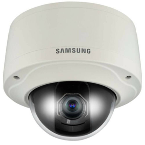 Samsung - Caméra Dôme IP WDR Antivandalisme 600TVL Samsung compatible NVR Réseau PoE SNV-3082P Samsung  - Nvr poe