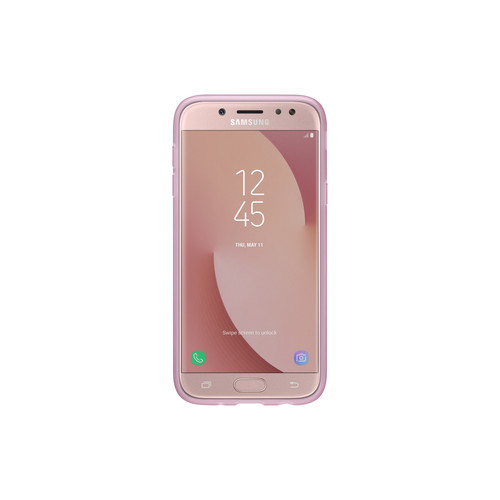 Samsung Coque Gel Jelly Cover Originale Samsung Galaxy J5 2017 - Rose translucide
