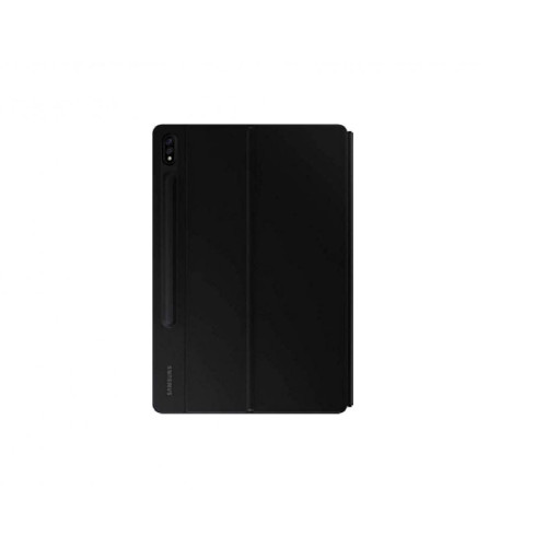 Samsung - Book Cover Keyboard Galaxy Tab S7+ Noir Rangement S Pen Pied amovible Clavier detachable Touch PAD Mode DeX SAMSUNG - EF-DT970BBEGFR - Housse, étui tablette