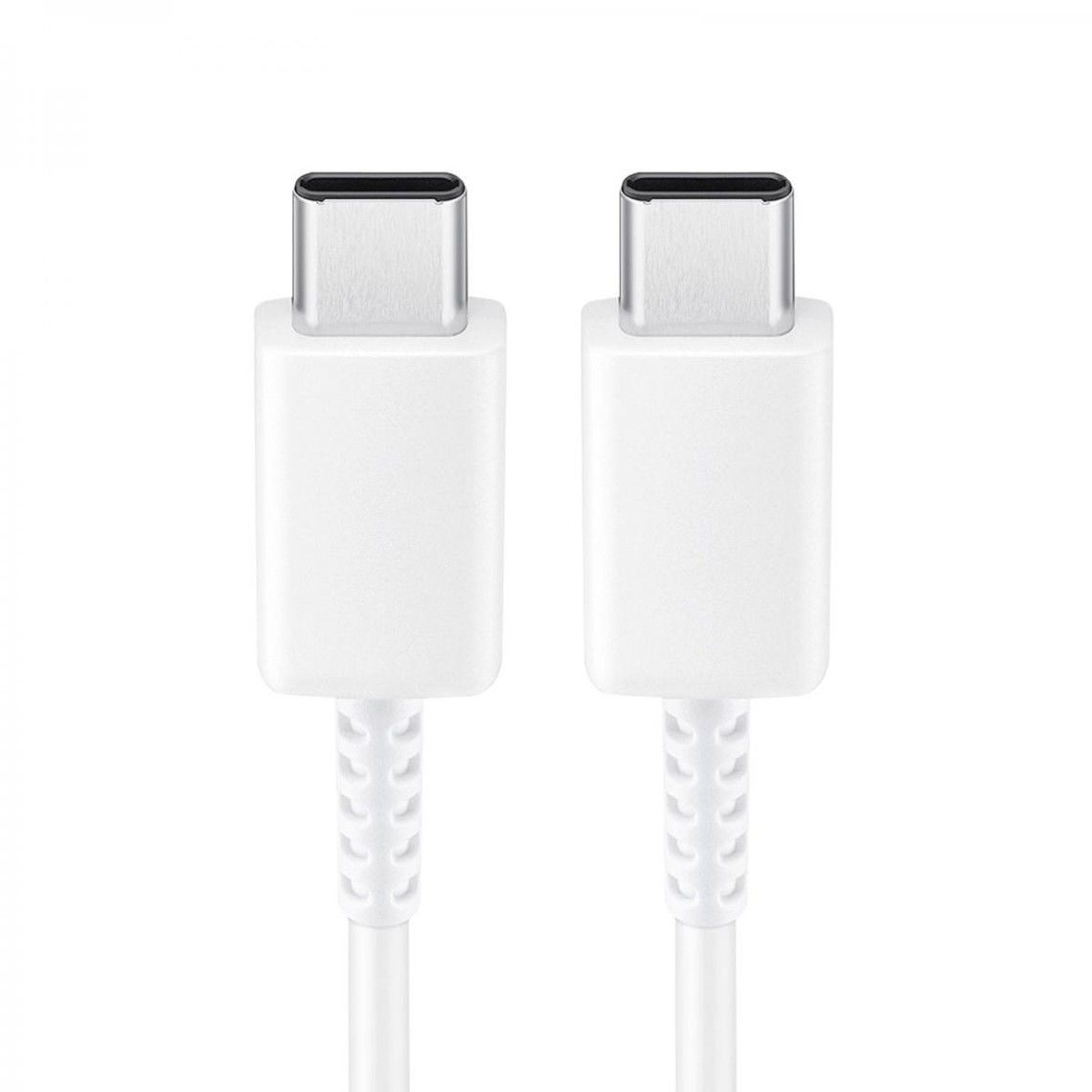 Câble antenne Samsung Câble USB-C vers USB-C Charge rapide 1 mètre D'origine Samsung EP-DG977BWE blanc