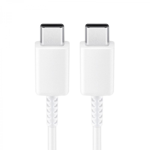 Samsung - Câble USB-C vers USB-C Charge rapide 1 mètre D'origine Samsung EP-DG977BWE blanc - Samsung