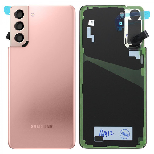 Samsung - Cache Batterie D'origine Samsung Galaxy S21 Plus Pièce de Remplacement rose gold Samsung  - Samsung rose