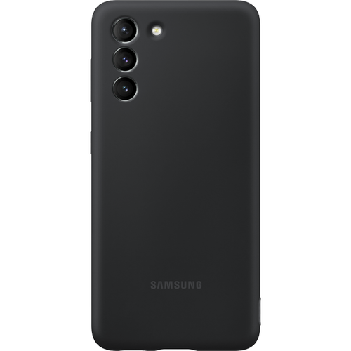 Autres accessoires smartphone Samsung Coque Silicone Noir pour Samsung G S21 5G Samsung