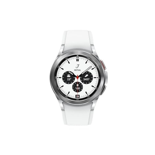 Samsung - Galaxy Watch4 Classic Montre Connectée Bluetooth Android Tracker de Fitness Argent - Samsung Galaxy Watch4 Montre connectée