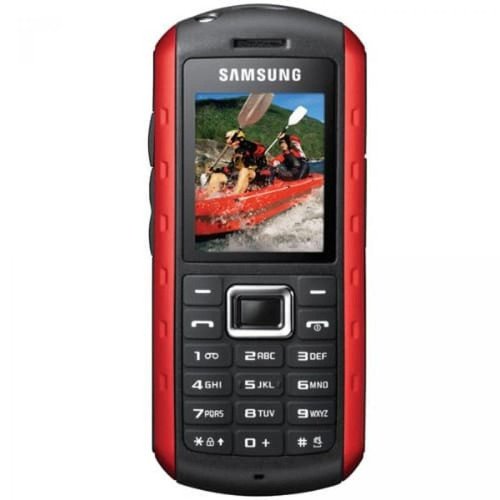 Samsung - GT-B2100 Téléphone Portable 1.77" 1.3MP 10Mo Bluetooth Rouge - Téléphone mobile