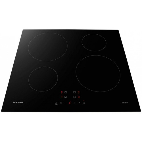Samsung Table de cuisson induction 60cm 4 feux 7200w noir - nz64m3nm1bb - SAMSUNG