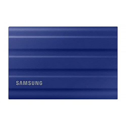 SSD Interne Samsung Portable SSD T7 Shield 1To Portable SSD T7 Shield 1To USB 3.2 Gen 2 + IPS 65 blue
