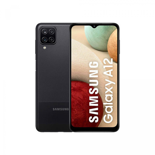 Samsung - Samsung Galaxy A12 4 Go/64 Go Noir (Noir) Double SIM avec NFC SM-A127 - Samsung Galaxy A12 Smartphone Android