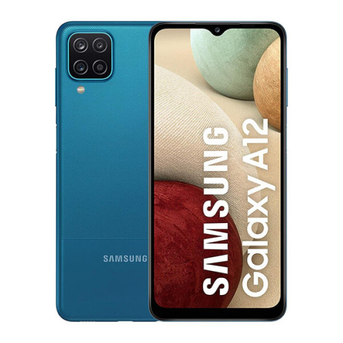 Samsung - Samsung Galaxy A12 4Go/32Go Bleu (Blue) Dual SIM A125F - Samsung Galaxy A12 Smartphone Android