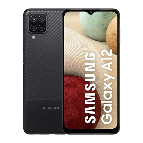 Samsung - Samsung Galaxy A12 4Go/64Go Noir (Black) Dual SIM A125F - Samsung Galaxy A12 Smartphone Android