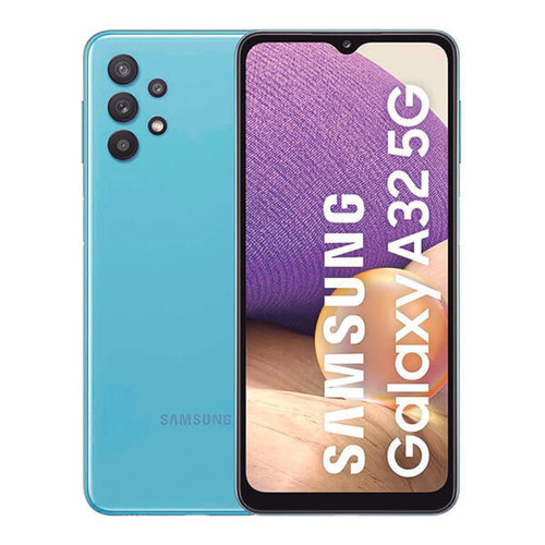 Samsung - Samsung Galaxy A32 5G 4 Go/64 Go Bleu (Bleu impressionnant) Double SIM SM-A326B Samsung  - Smartphone