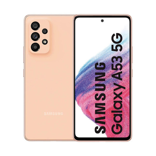 Samsung - Samsung Galaxy A53 5G 6Go/128Go Orange (Awesome Peach) Double SIM A536B - Samsung Galaxy A53