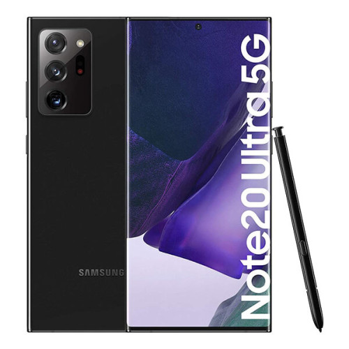 Samsung - Samsung Galaxy Note 20 Ultra 5G (Double Sim, 6.9'', 256 Go, 12 Go RAM) Noir - Samsung Galaxy
