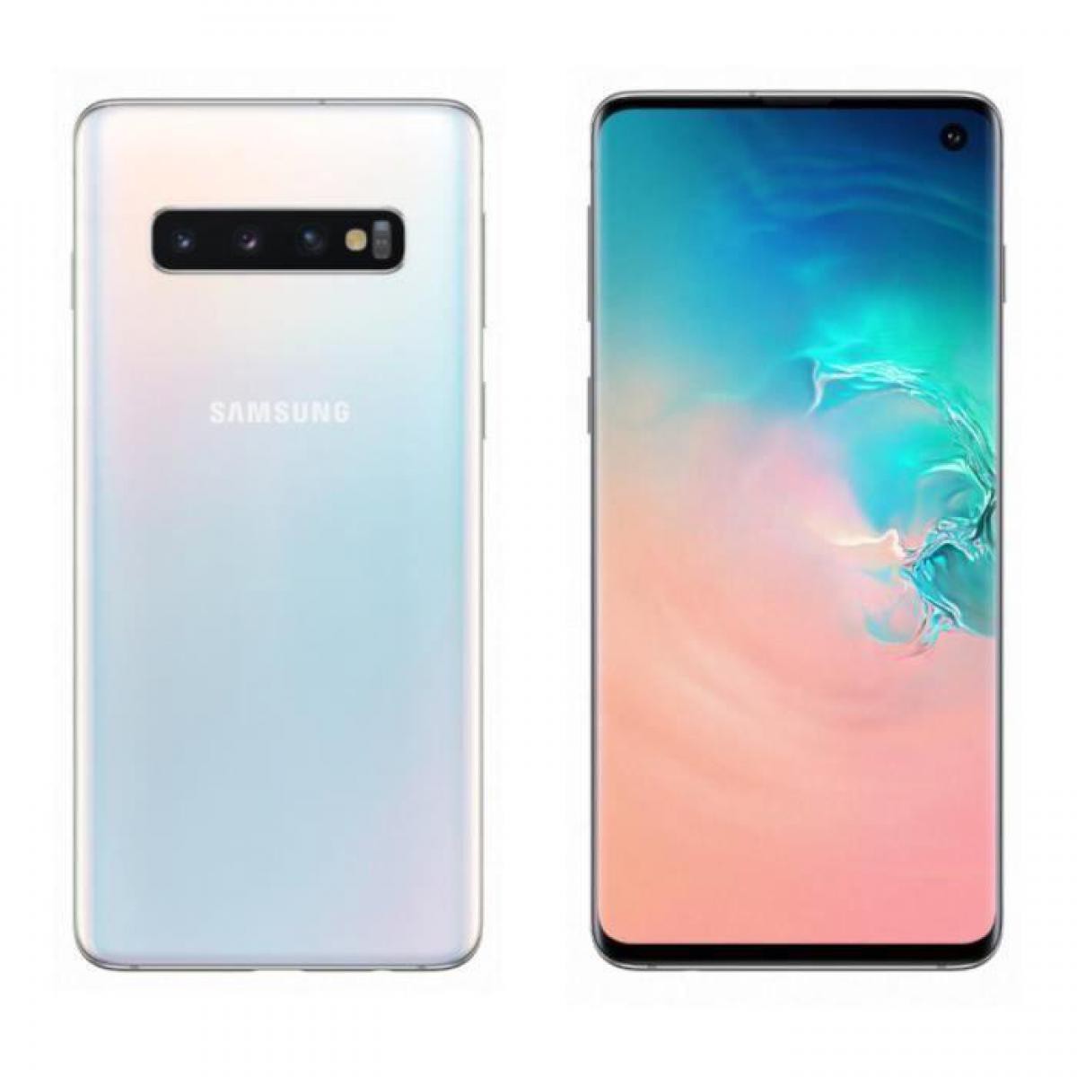 Smartphone Android Samsung Samsung Galaxy S10 128 Go Blanc Prisme - débloqué tout opérateur