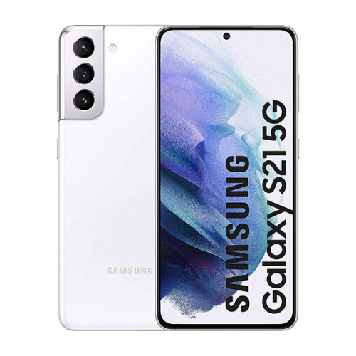 Samsung - Samsung Galaxy S21 5G 8Go/128Go Blanc (Phantom White) Dual SIM G991 - Bonnes affaires Smartphone