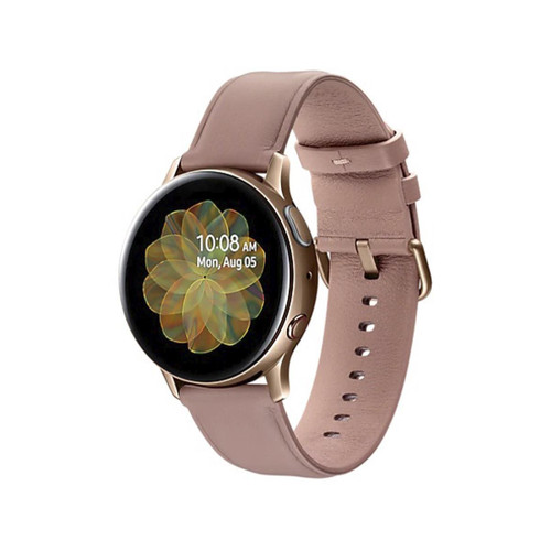 Samsung - Samsung Galaxy Watch Active 2 40mm 4G Acier inoxidable Or (Rose Gold) R835F - Occasions Montre connectée