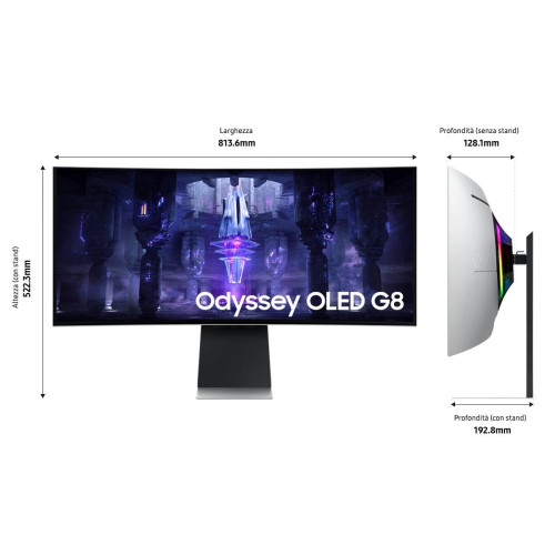 34" Odyssey G8 LS34BG850SUXEN Samsung