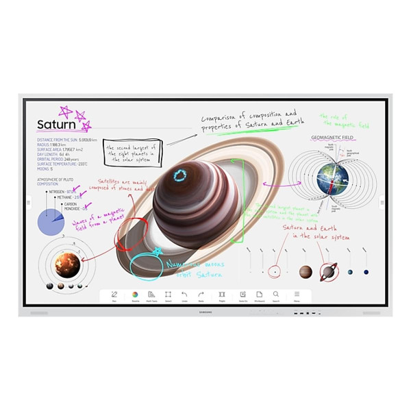 Tableaux Interactifs Samsung Samsung WM75B interactive whiteboard