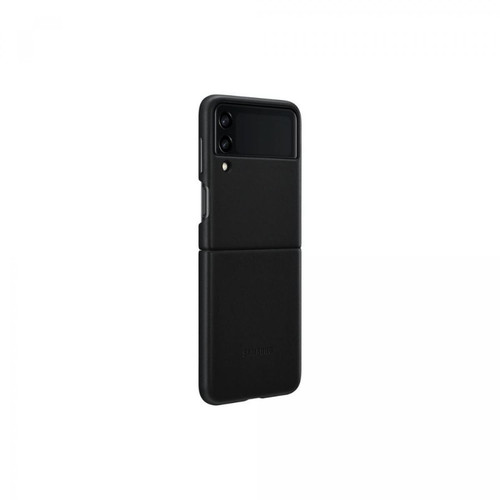 Smartphone Android SAMSUNG Z Flip3 Coque en cuir Noir