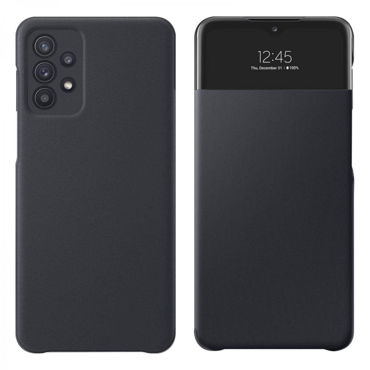 Étui Samsung Galaxy A32 5G Fenêtre Tactile S View Wallet Cover Original noir