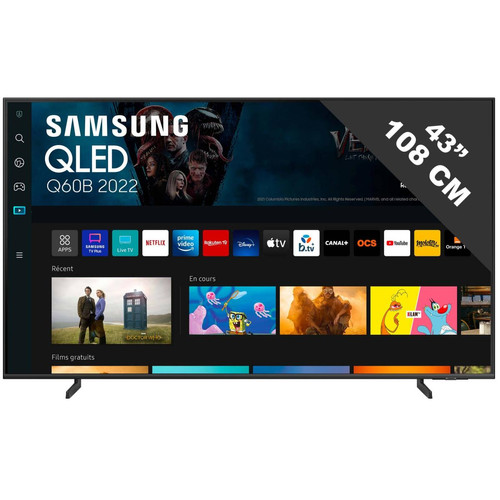 Samsung - Tv led 37 42 pouces SAMSUNG QE43Q60B Samsung   - TV 40'' à 43'' Qled