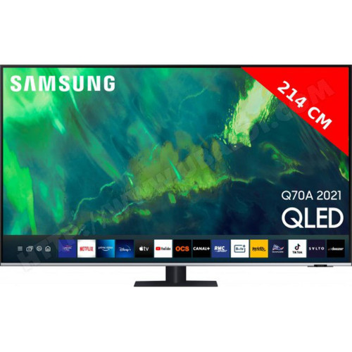 Samsung - TV QLED 4K 214 cm QE85Q70AATXXC - TV QLED Samsung TV, Home Cinéma